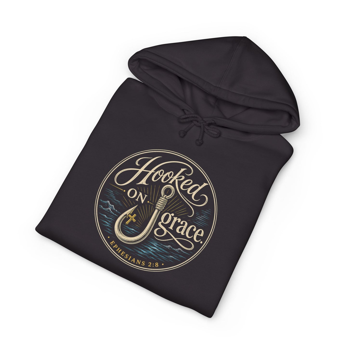 Hooked On Grace | Fishing Hoodie