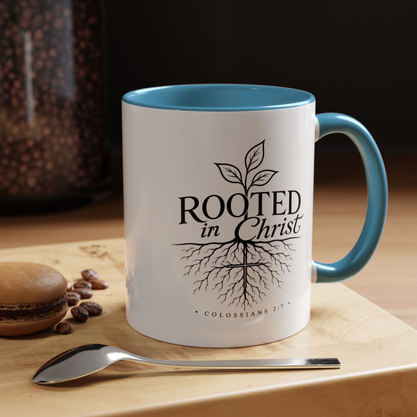 Rooted in Christ | Ceramic Coffee Mug