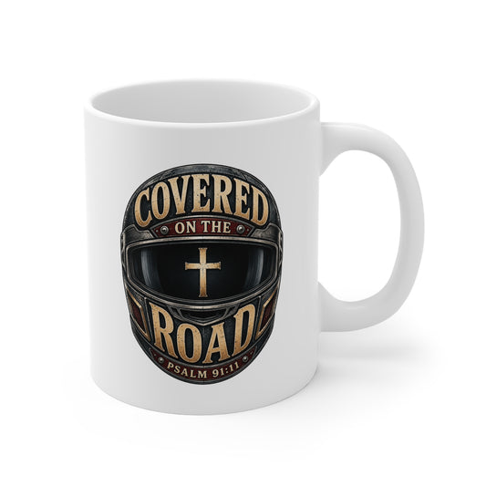 Covered On The Road | Ceramic Coffee Mug