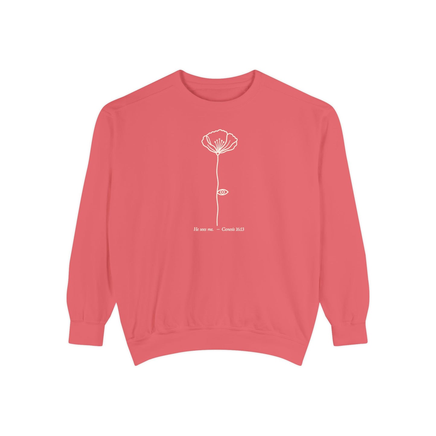 He Sees Me DTG Women's Sweatshirt