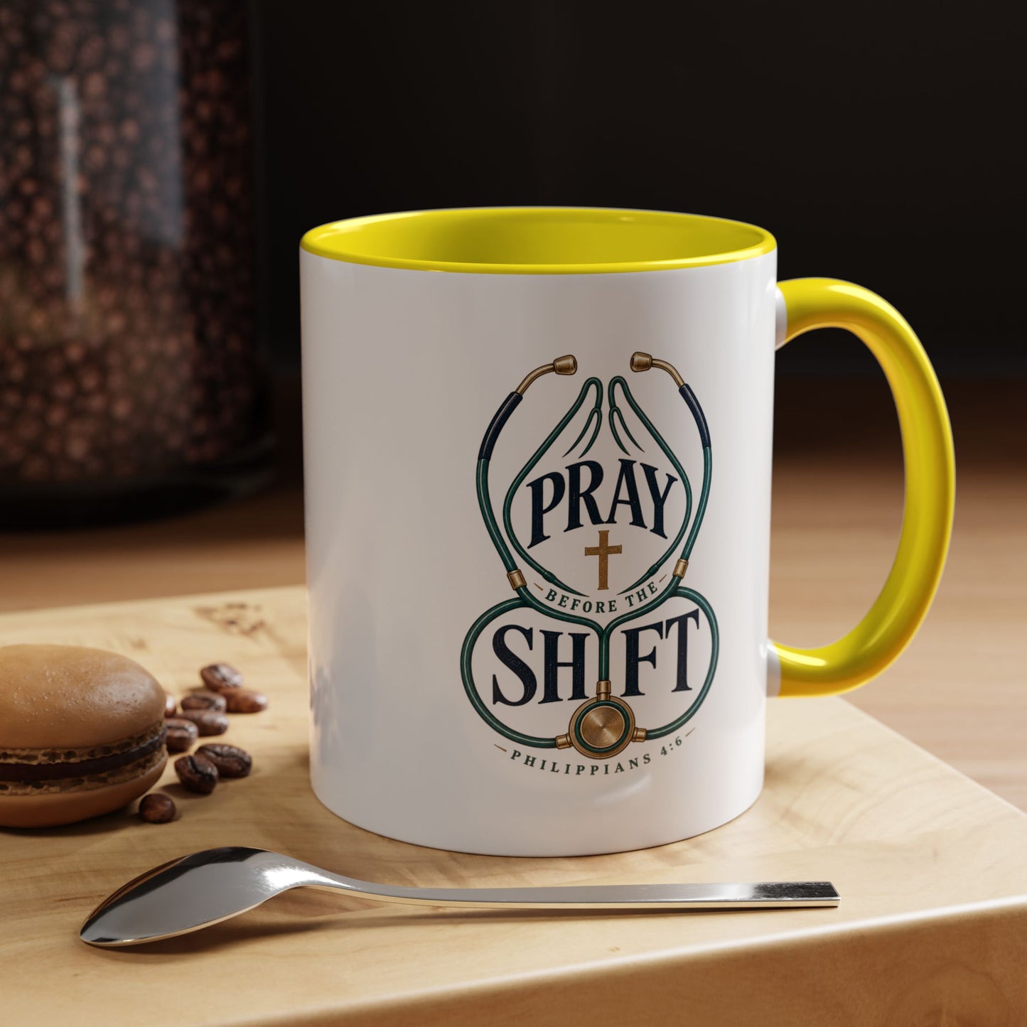 Pray Before The Shift | Ceramic Coffee Mug