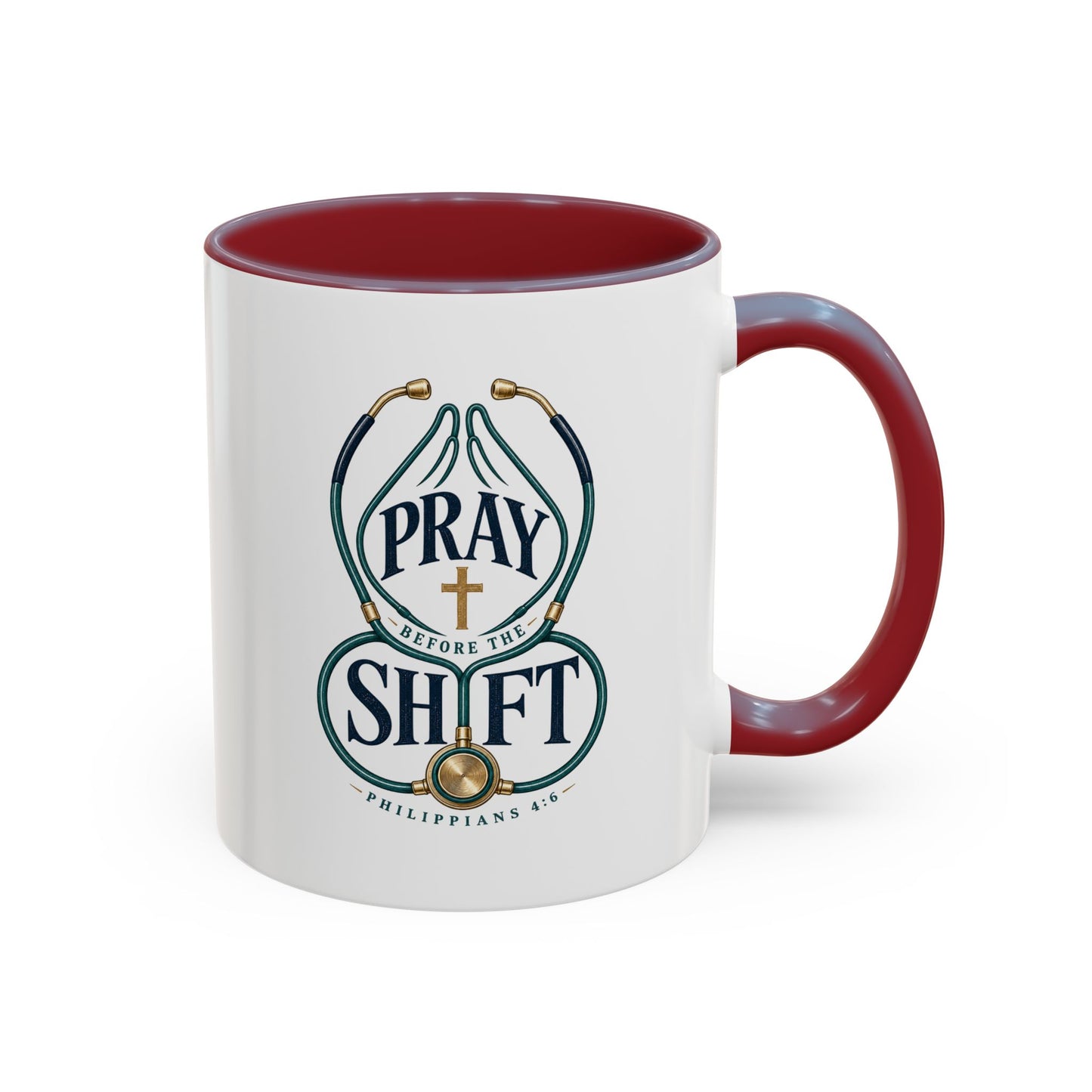 Pray Before The Shift | Ceramic Coffee Mug