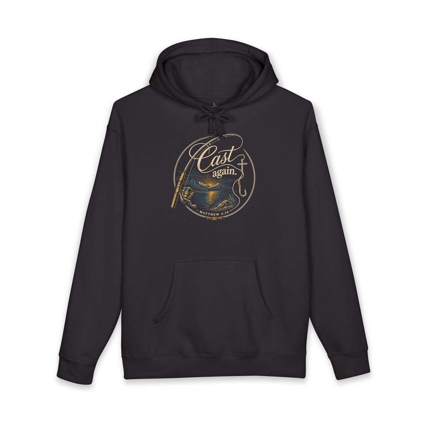 Cast Again | Christian Fishing Hoodie