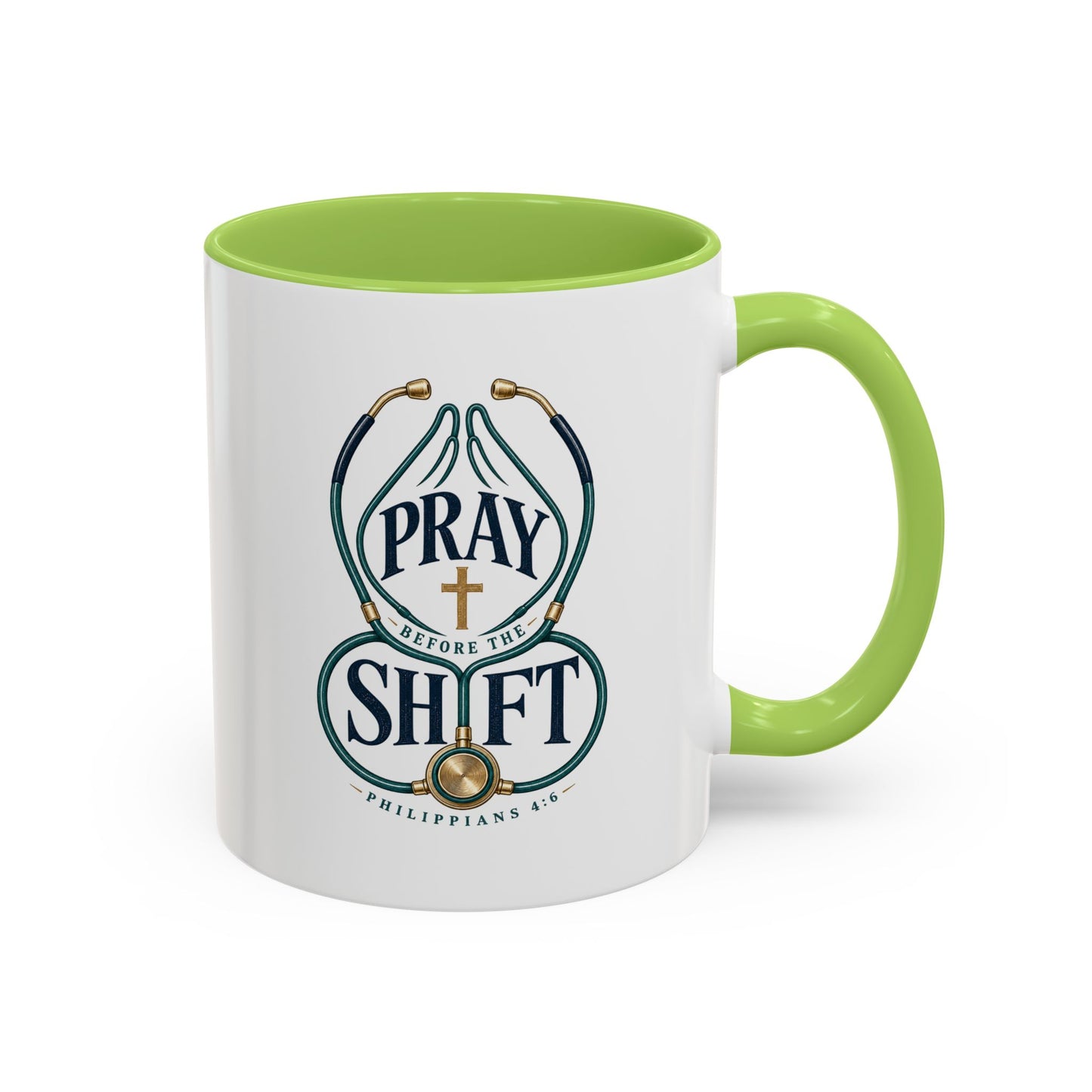 Pray Before The Shift | Ceramic Coffee Mug
