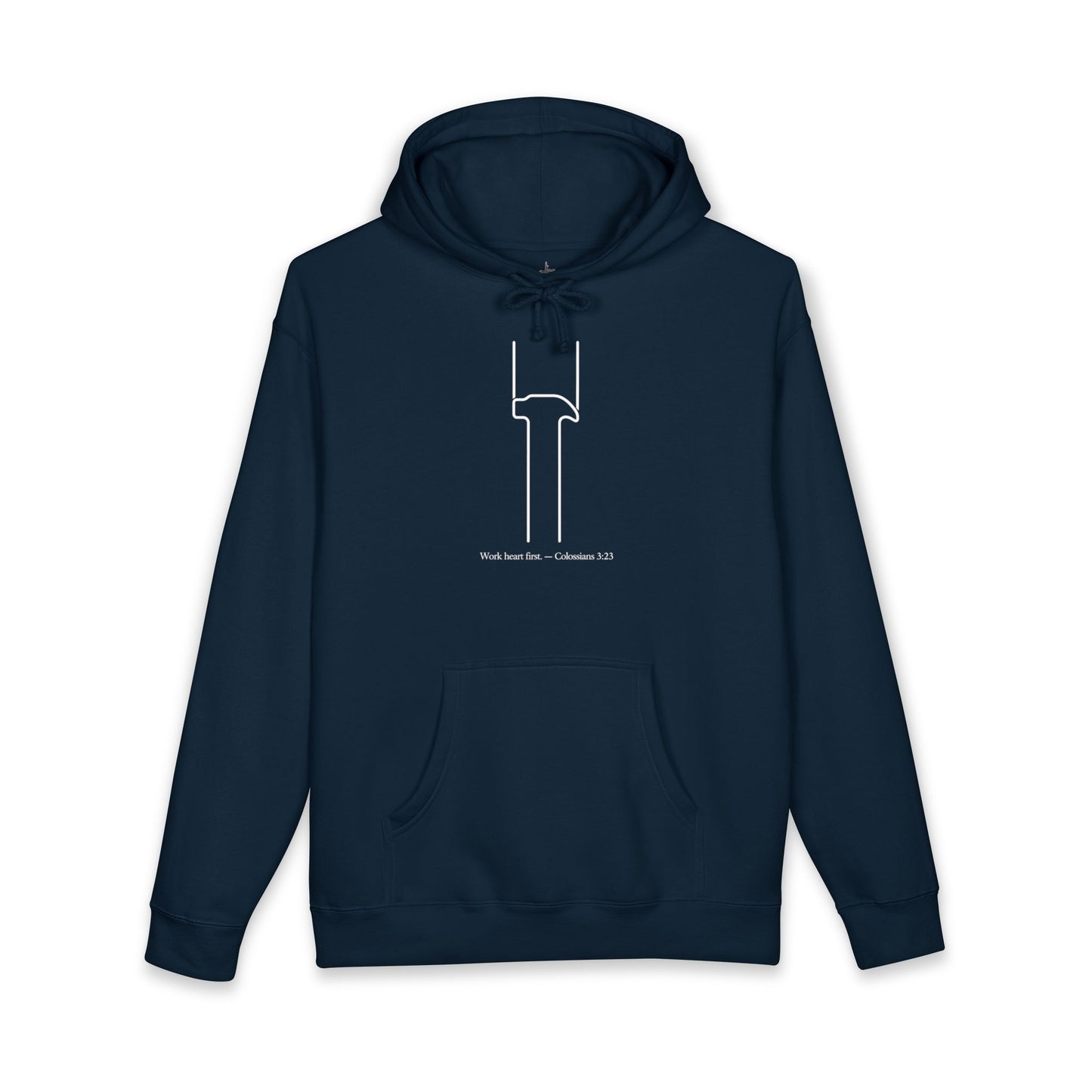 Minimal Monogram 'I' Hoodie – Classic Letter Initial Pullover