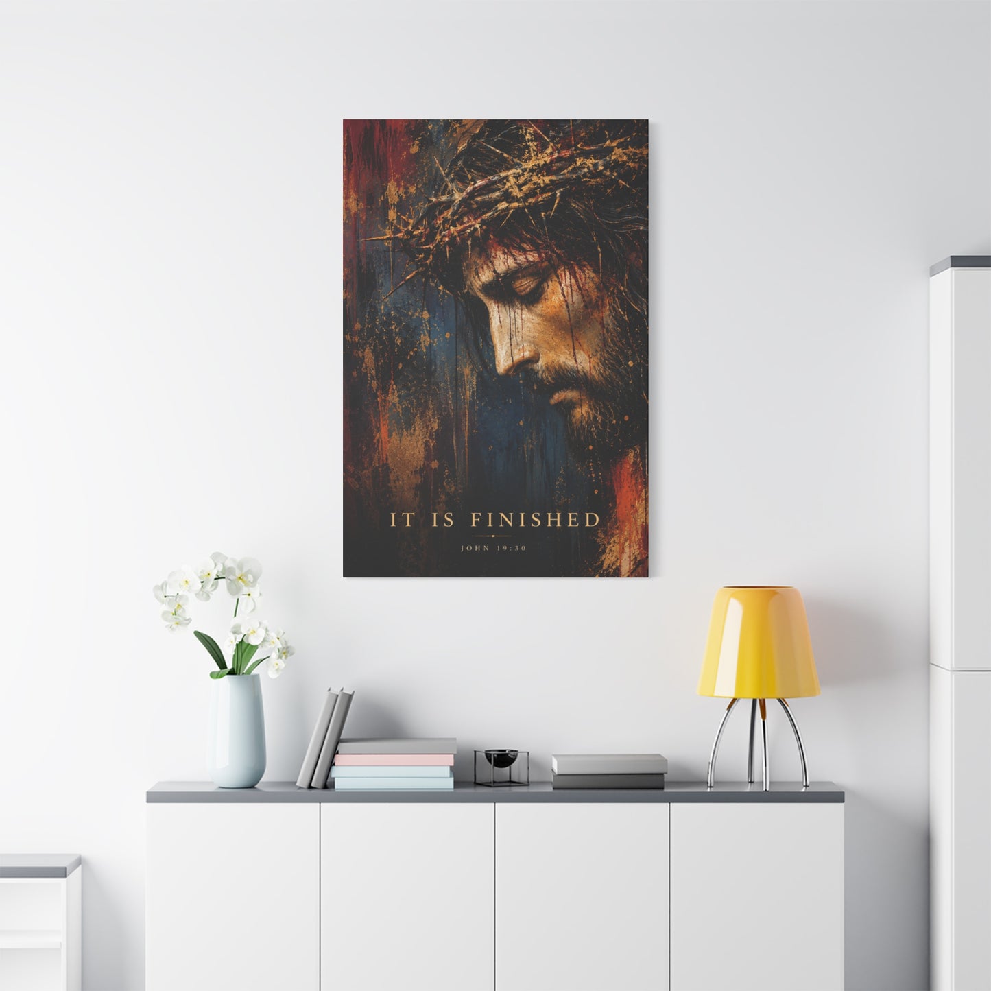 It Is Finished | Stretched Canvas Wall Art