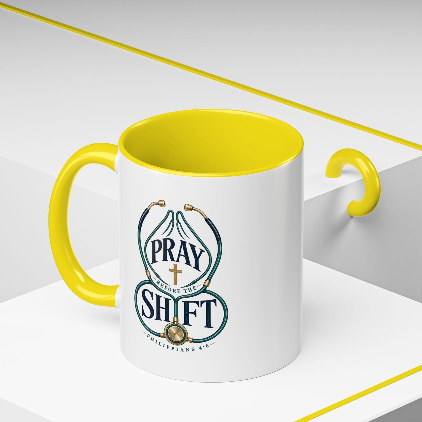 Pray Before The Shift | Ceramic Coffee Mug