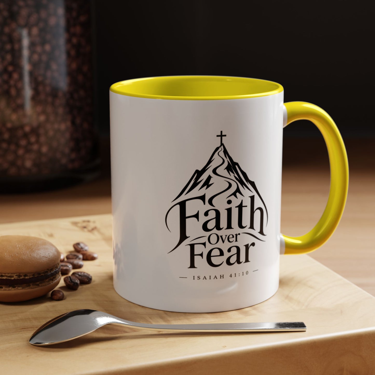 Faith Over Fear | Ceramic Coffee Mug
