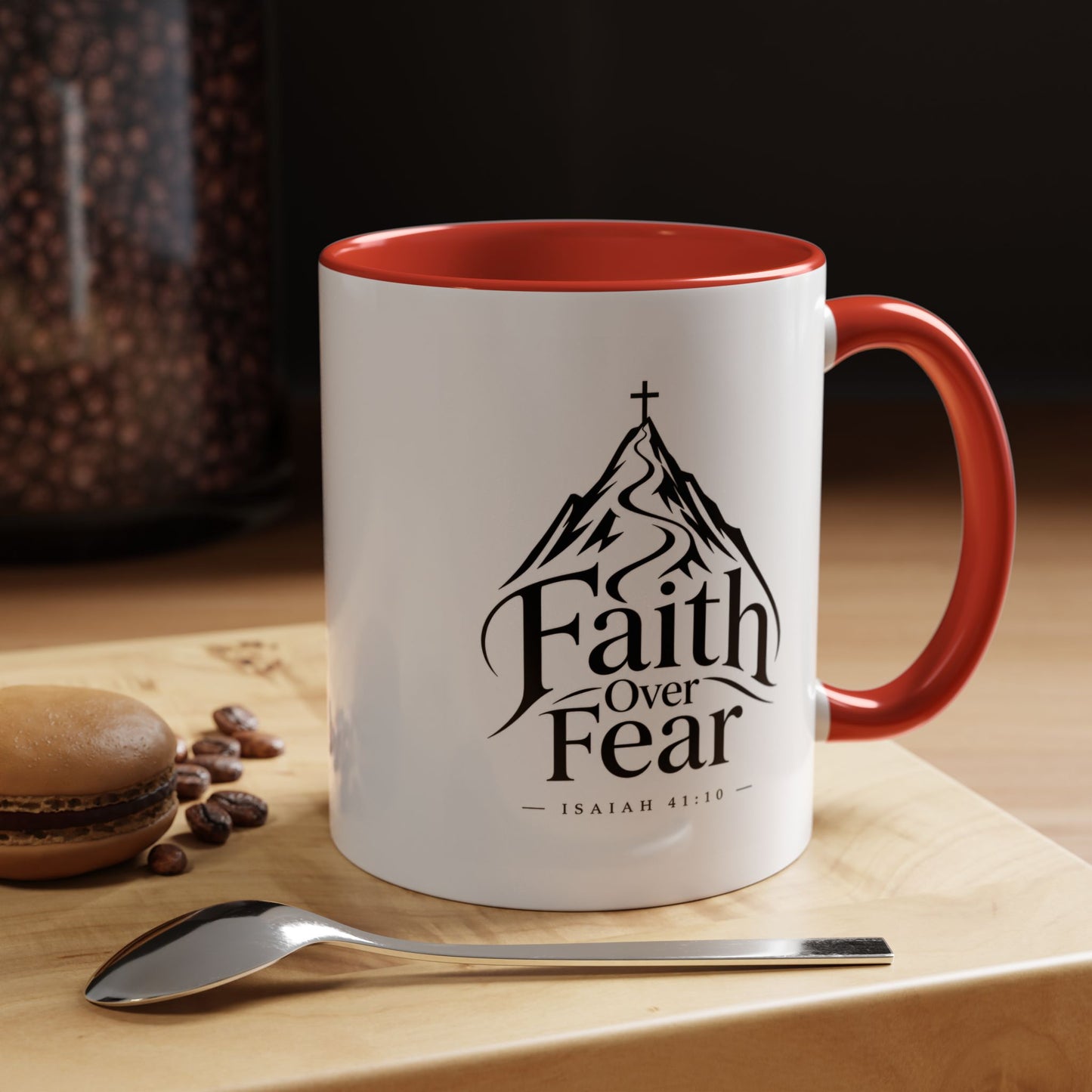 Faith Over Fear | Ceramic Coffee Mug