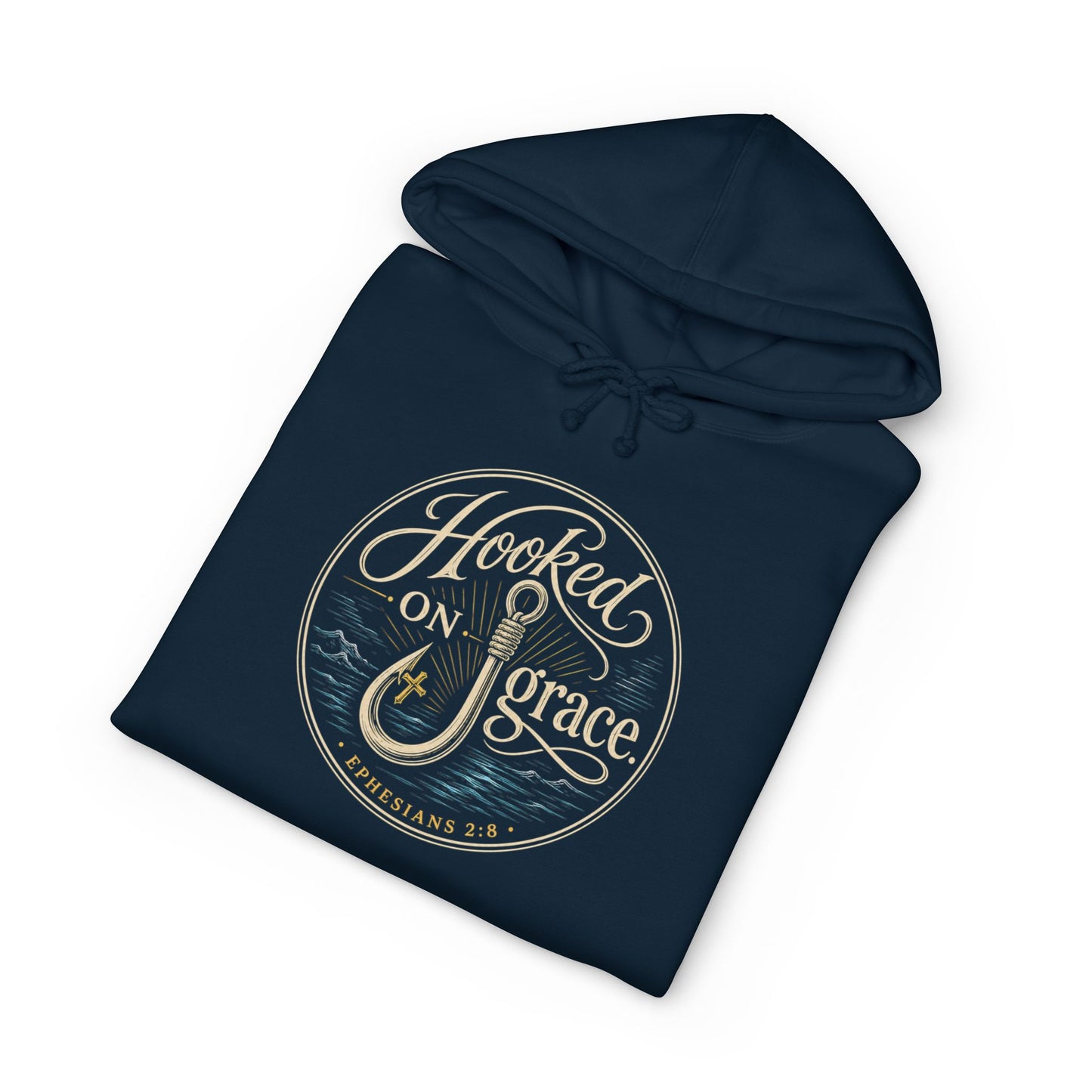 Hooked On Grace | Fishing Hoodie