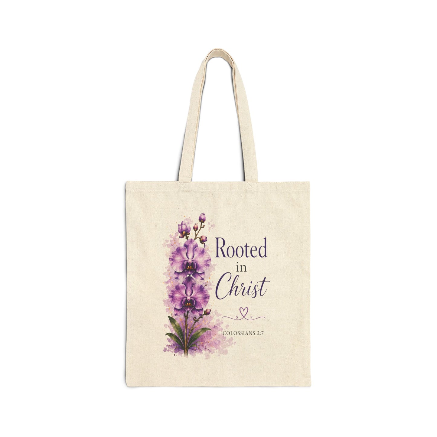 Rooted in Christ | Canvas Tote Bag