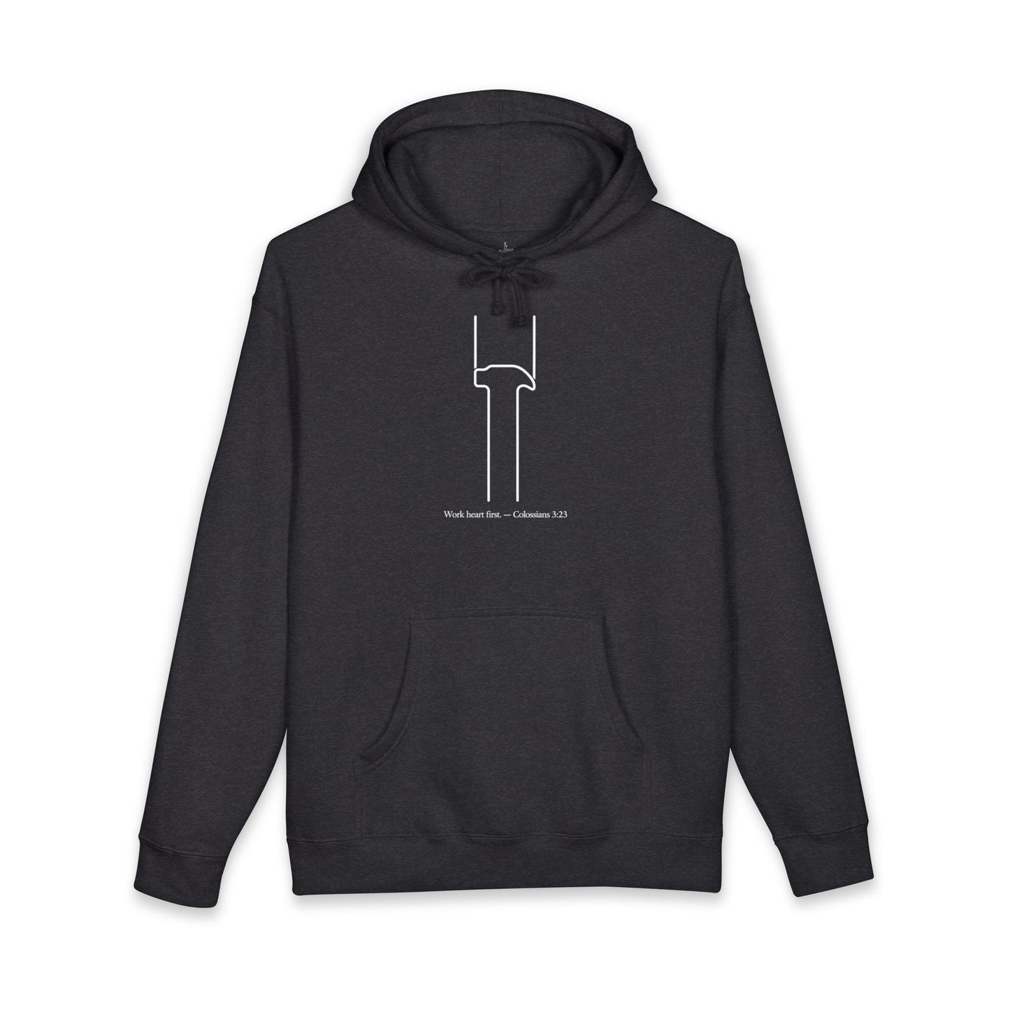 Minimal Monogram 'I' Hoodie – Classic Letter Initial Pullover