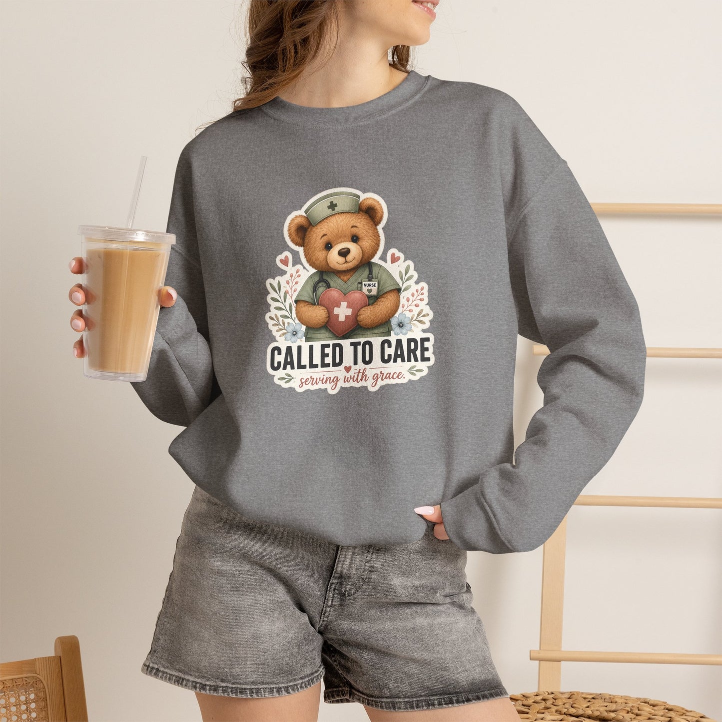 Called To Care | Crewneck Sweatshirt