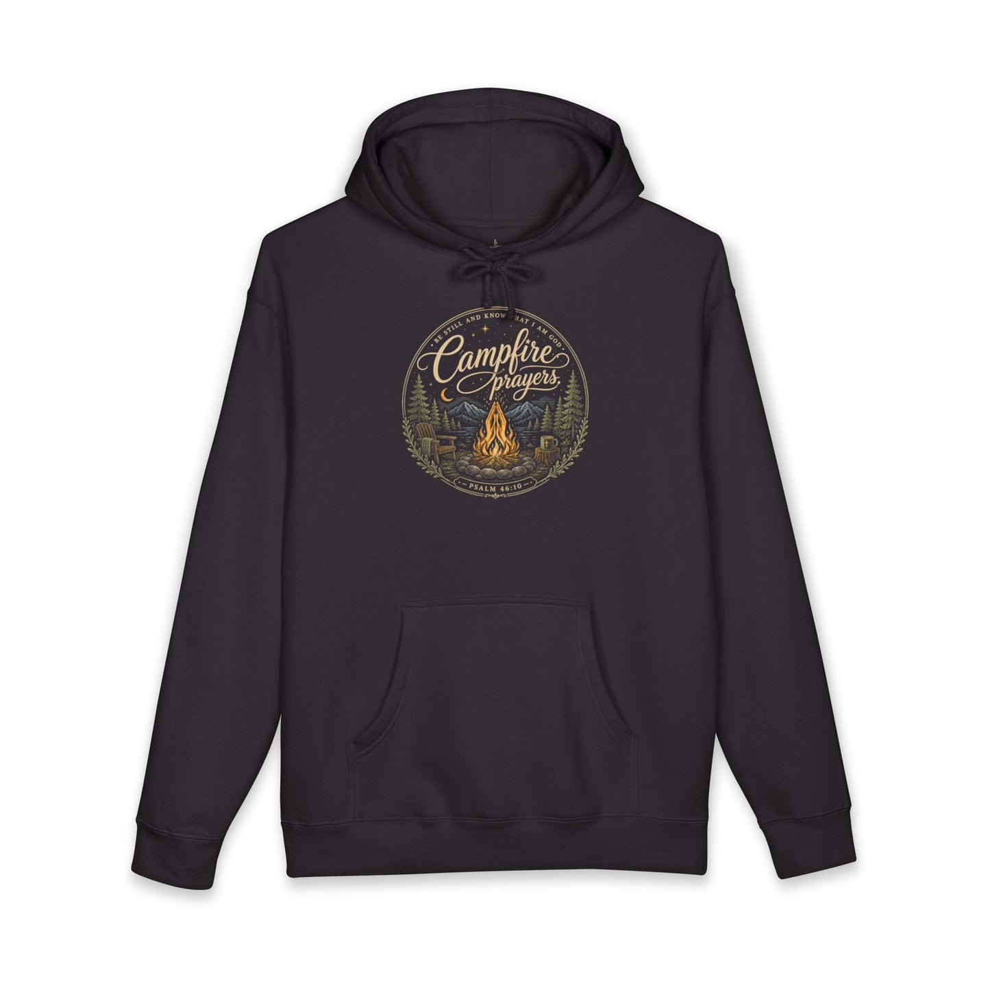 Campfire Prayers | Christian Camping Hoodie