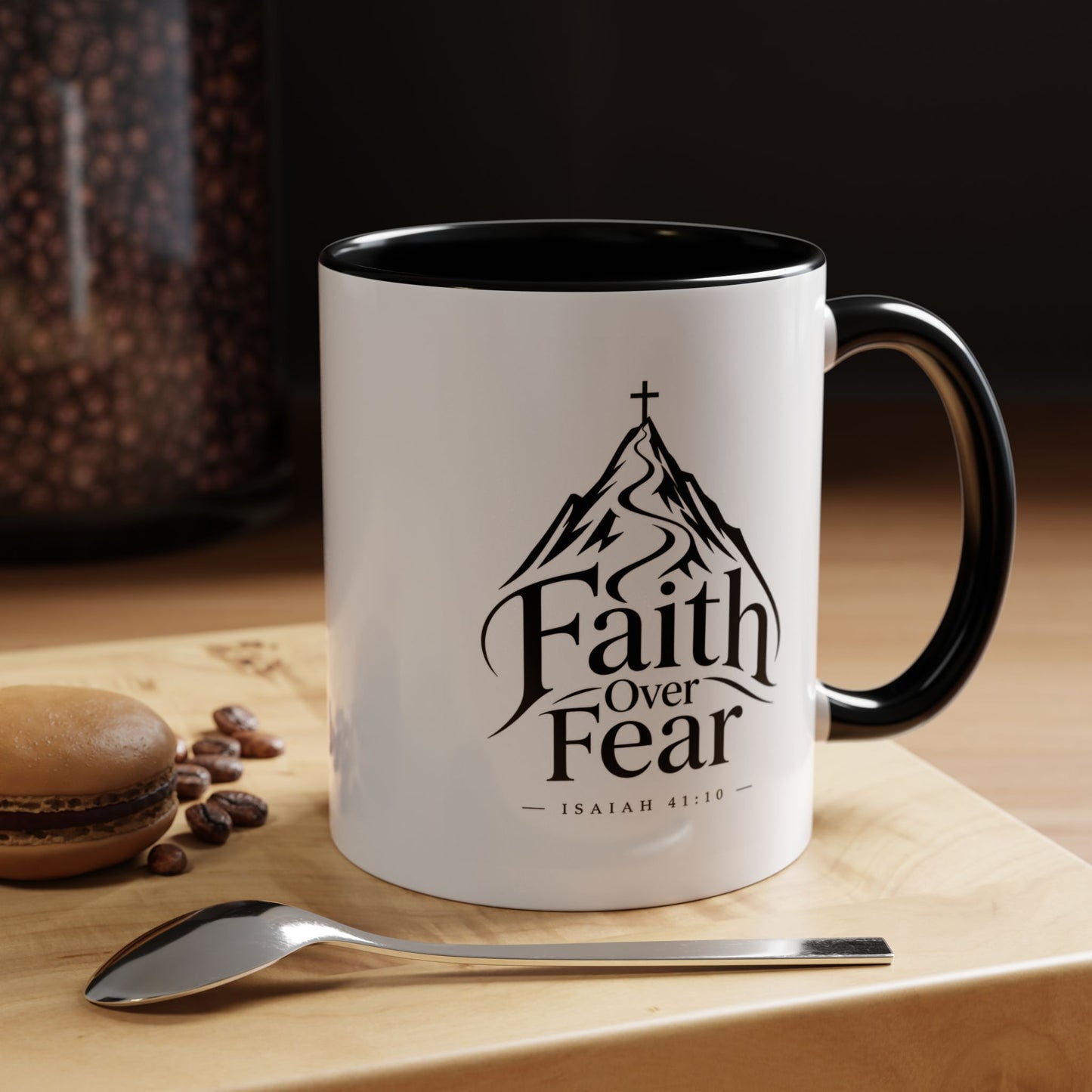 Faith Over Fear | Ceramic Coffee Mug