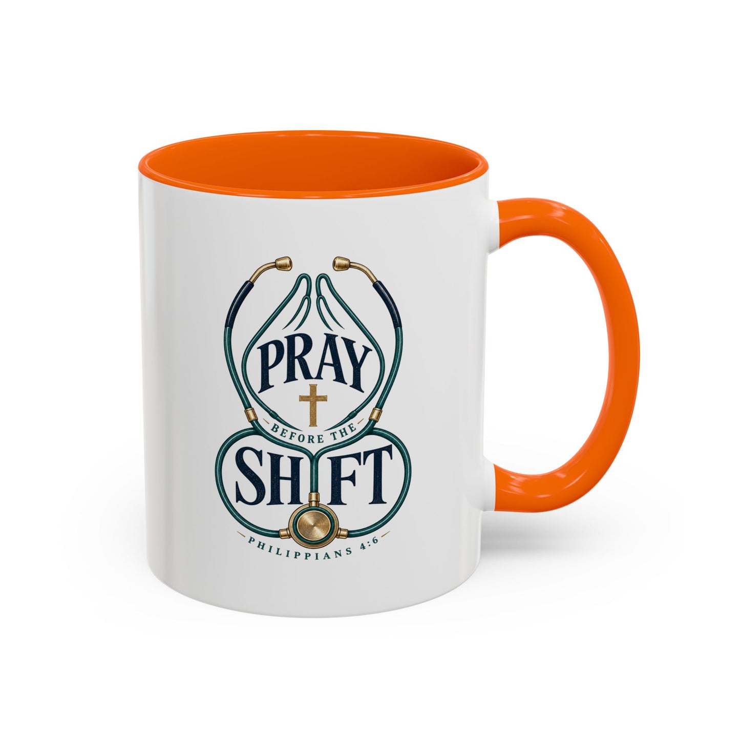 Pray Before The Shift | Ceramic Coffee Mug