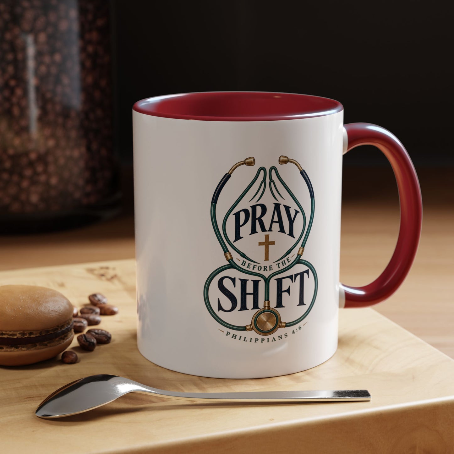 Pray Before The Shift | Ceramic Coffee Mug