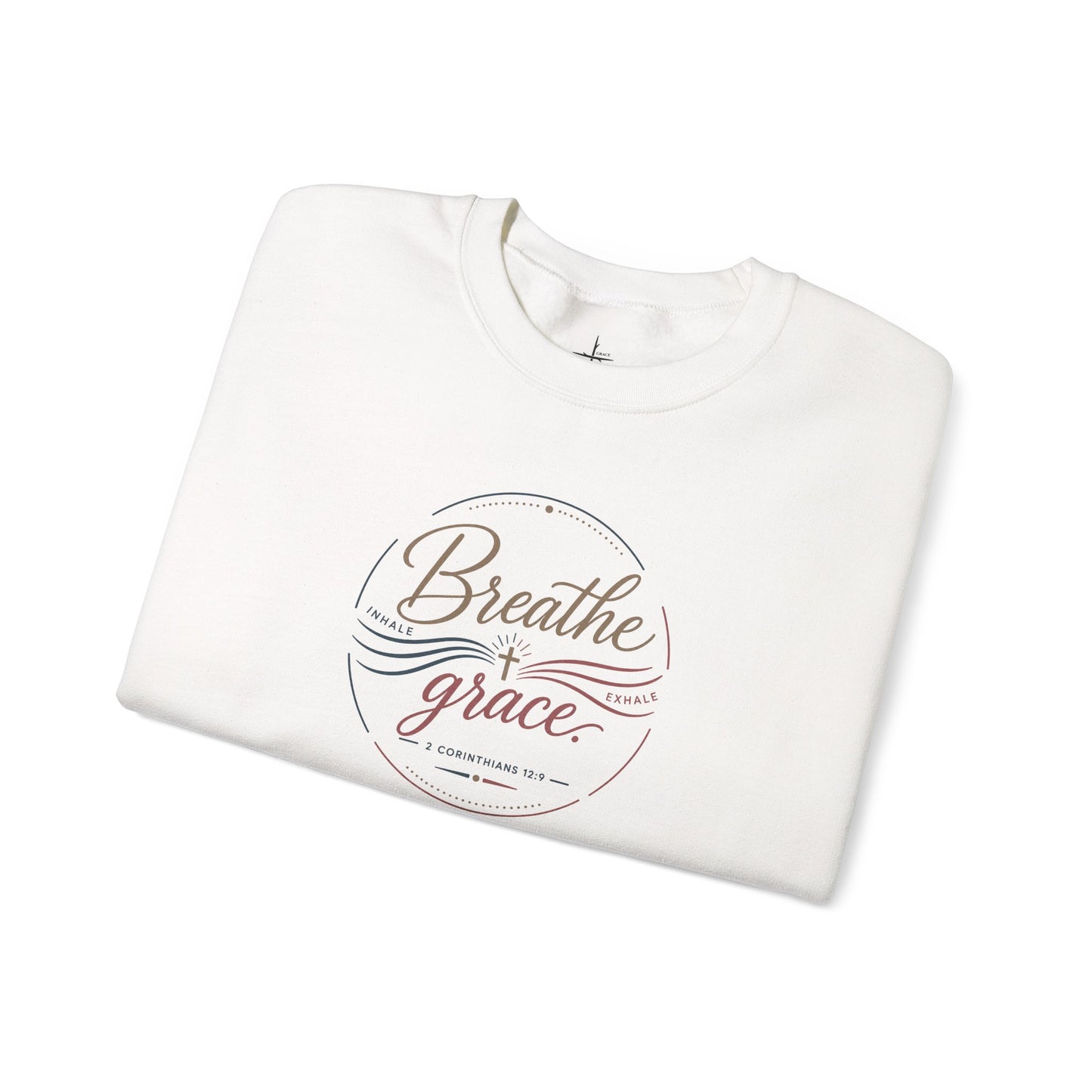 Breathe Grace | Crewneck Sweatshirt