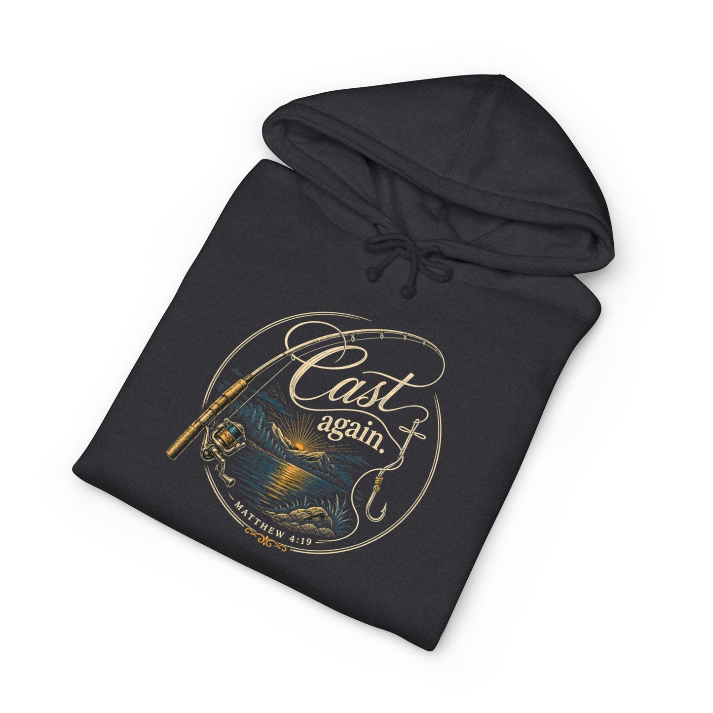 Cast Again | Christian Fishing Hoodie