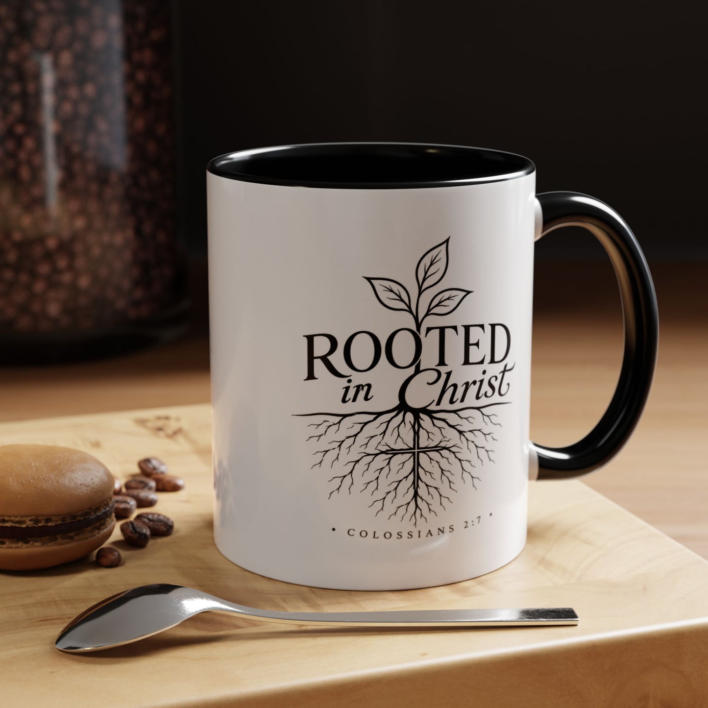 Rooted in Christ | Ceramic Coffee Mug