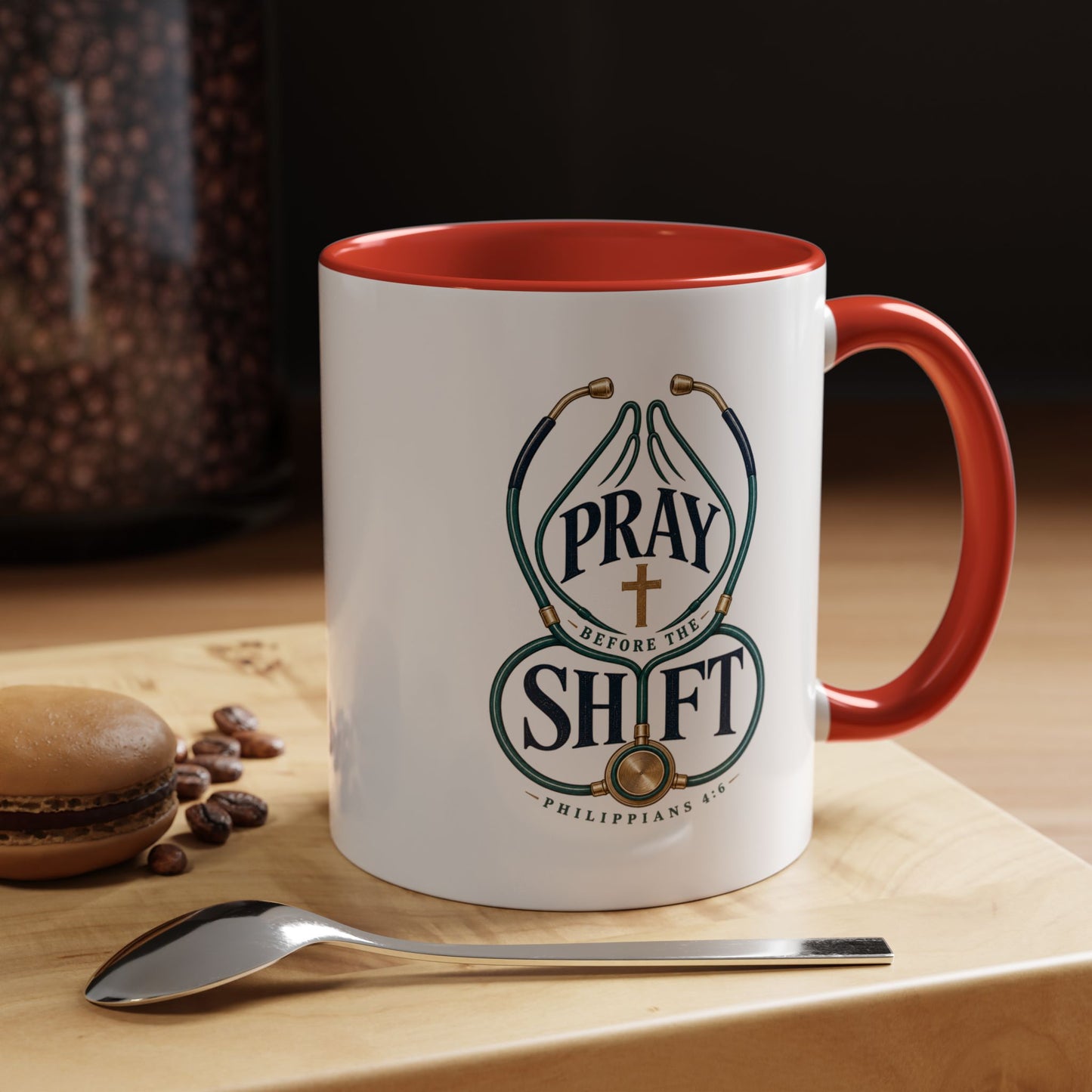 Pray Before The Shift | Ceramic Coffee Mug