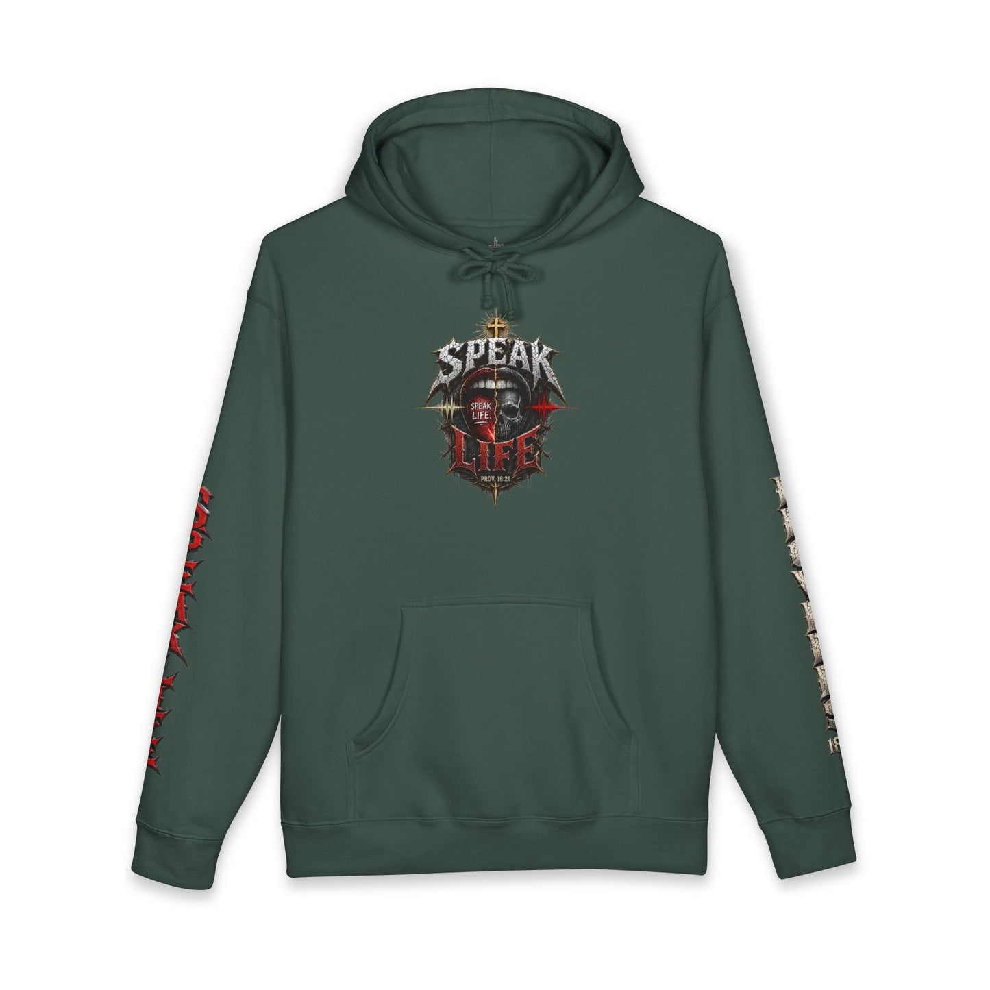 Watch Your Mouth Proverbs 18:21 Hoodie
