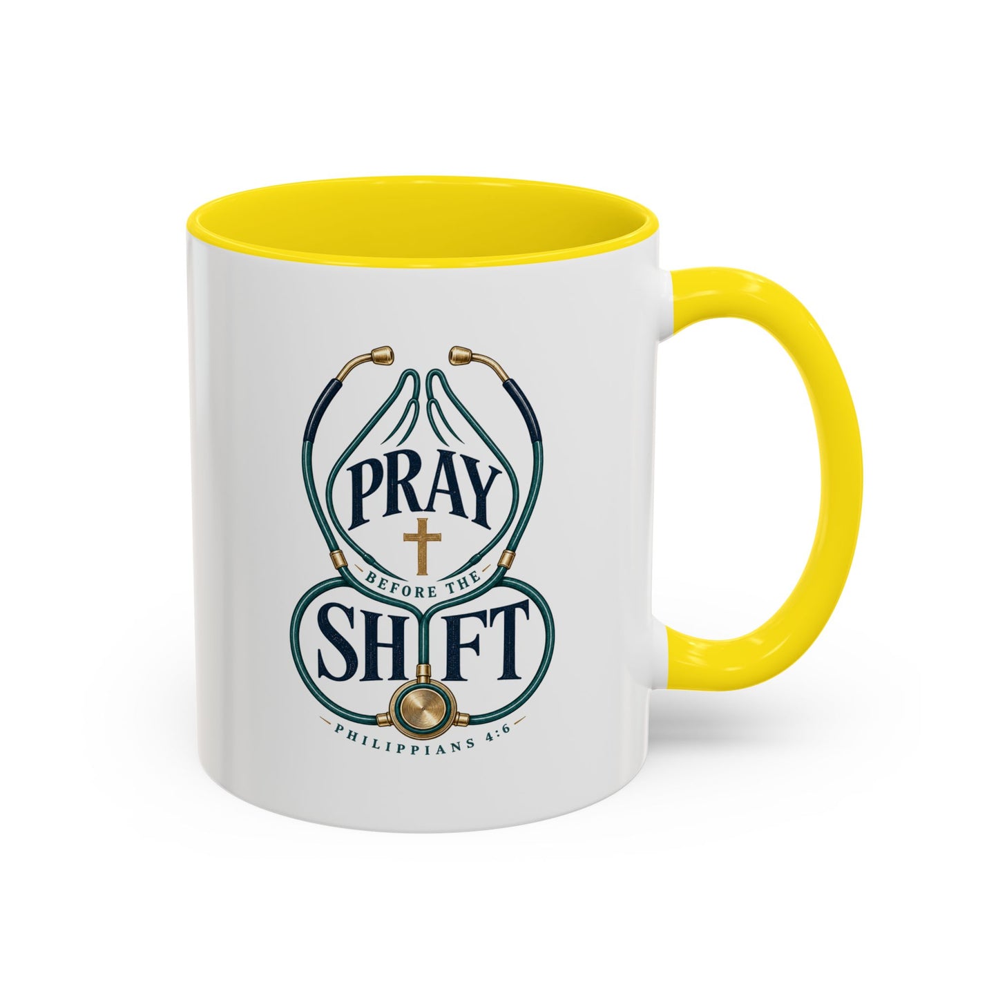 Pray Before The Shift | Ceramic Coffee Mug