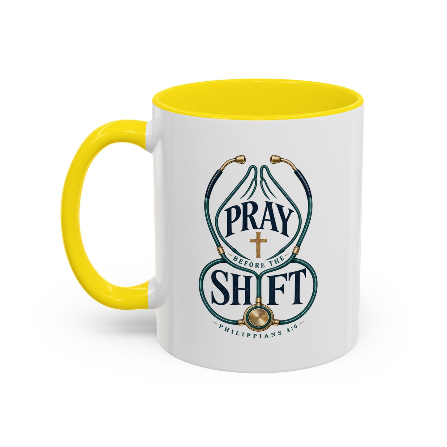 Pray Before The Shift | Ceramic Coffee Mug