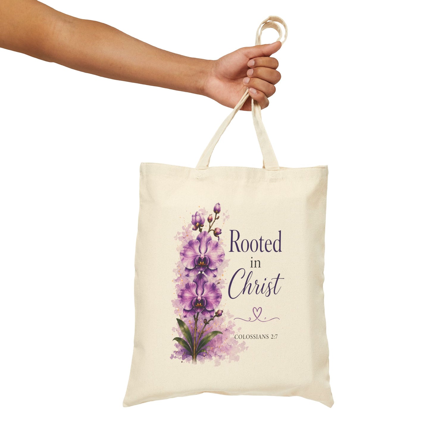 Rooted in Christ | Canvas Tote Bag
