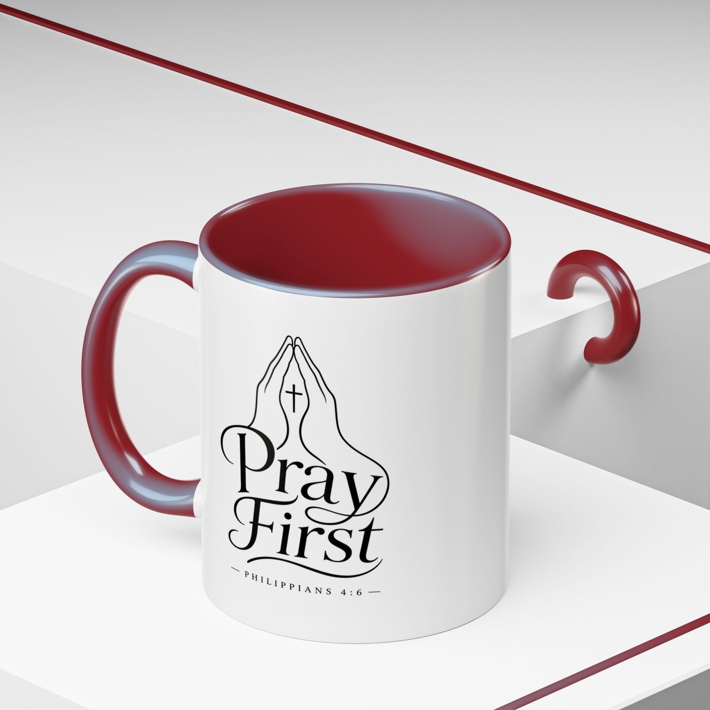 Pray First | Ceramic Coffee Mug