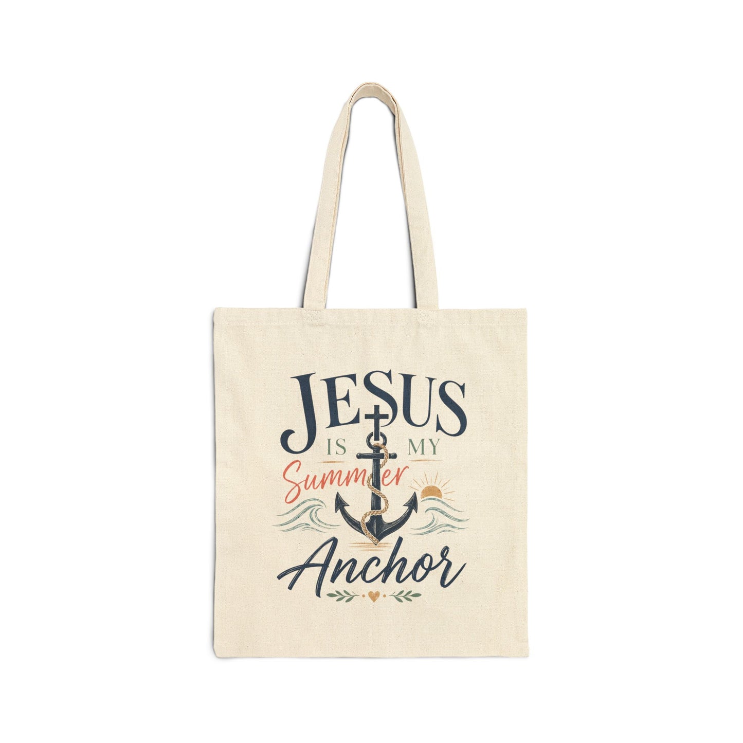 Jesus Is My Summer Anchor | Tote Bag