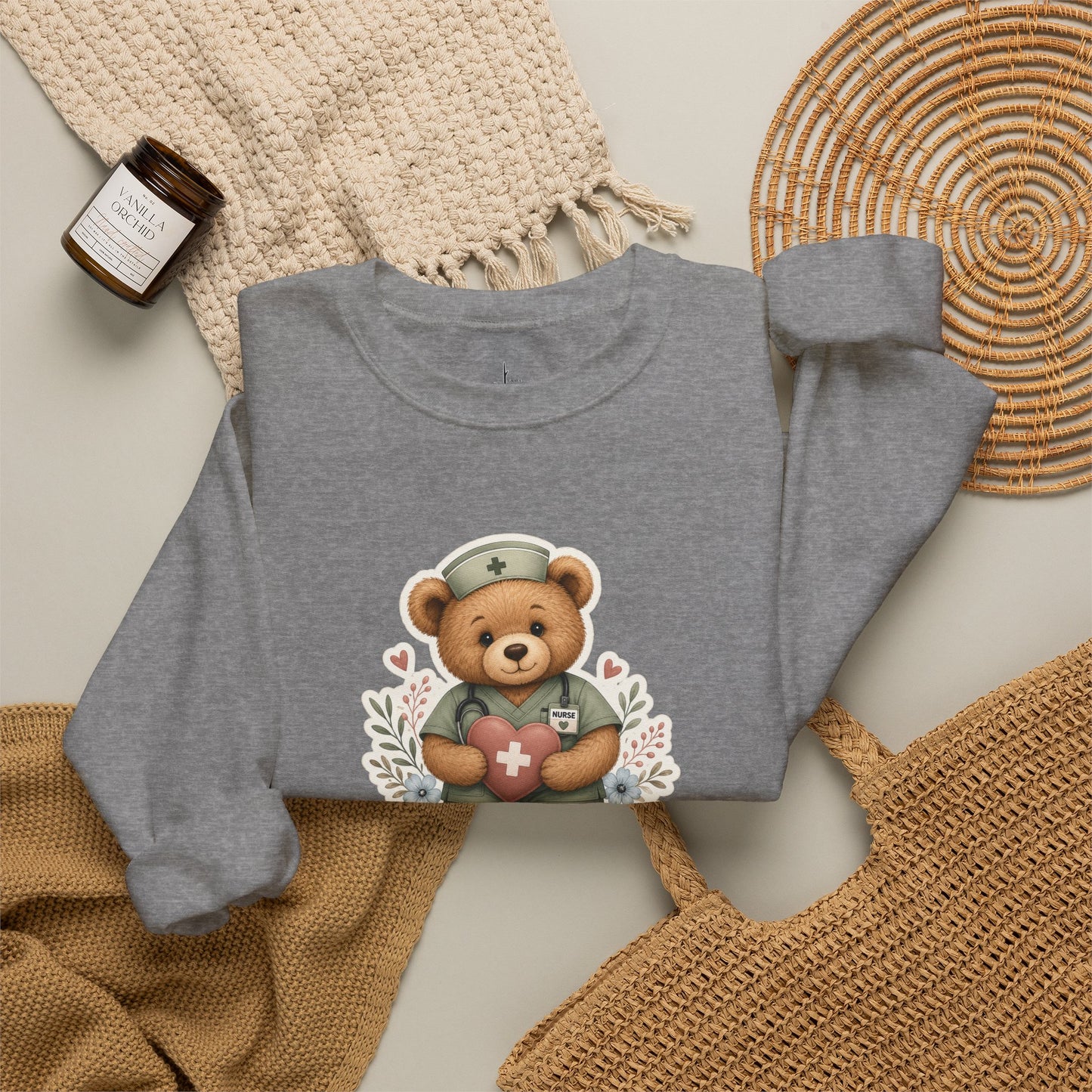 Called To Care | Crewneck Sweatshirt