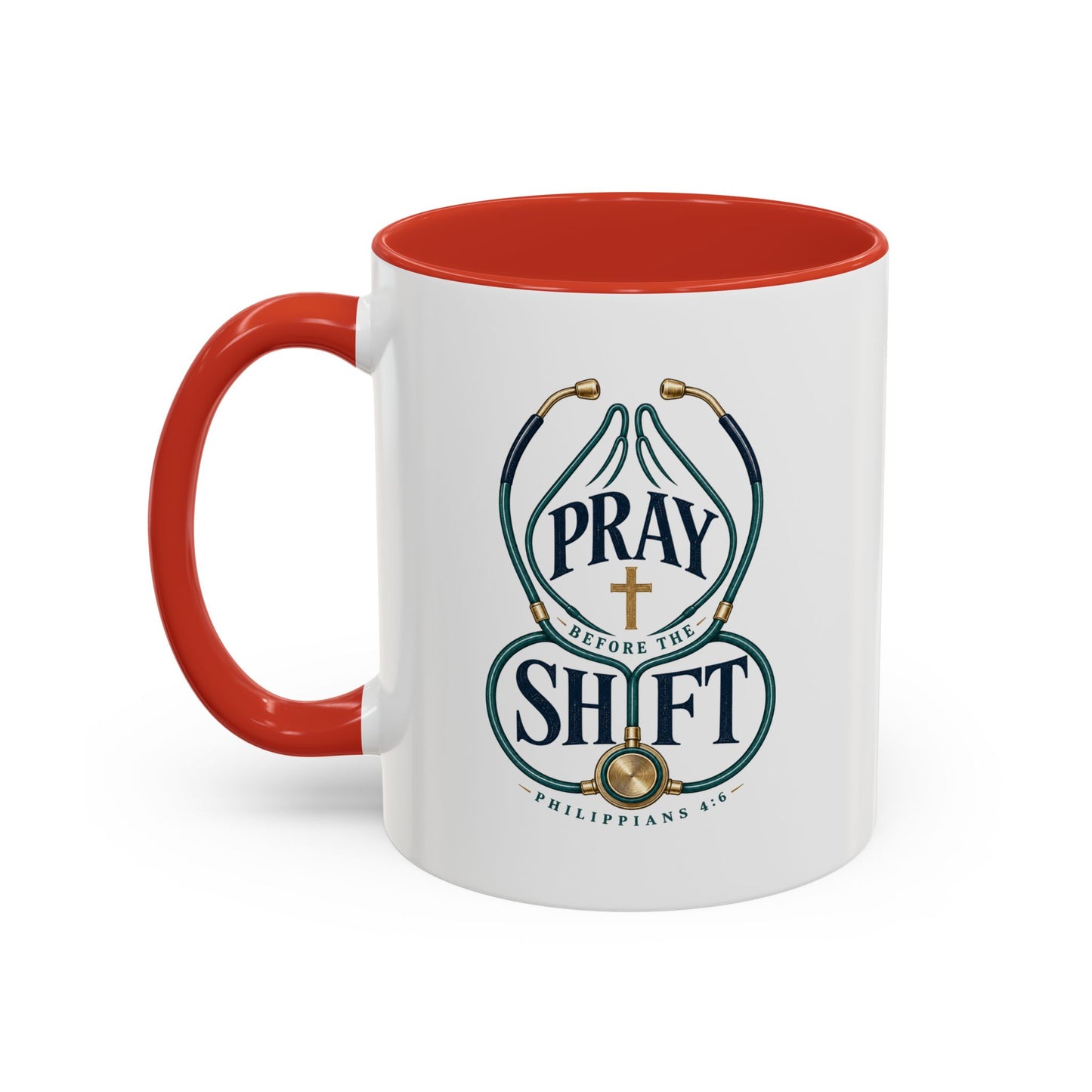 Pray Before The Shift | Ceramic Coffee Mug
