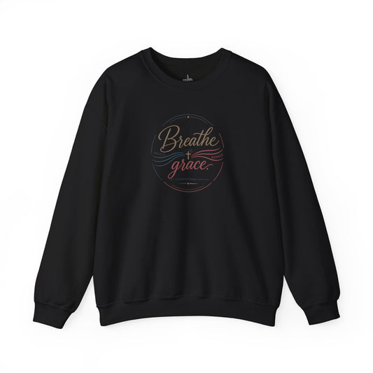 Breathe Grace | Crewneck Sweatshirt
