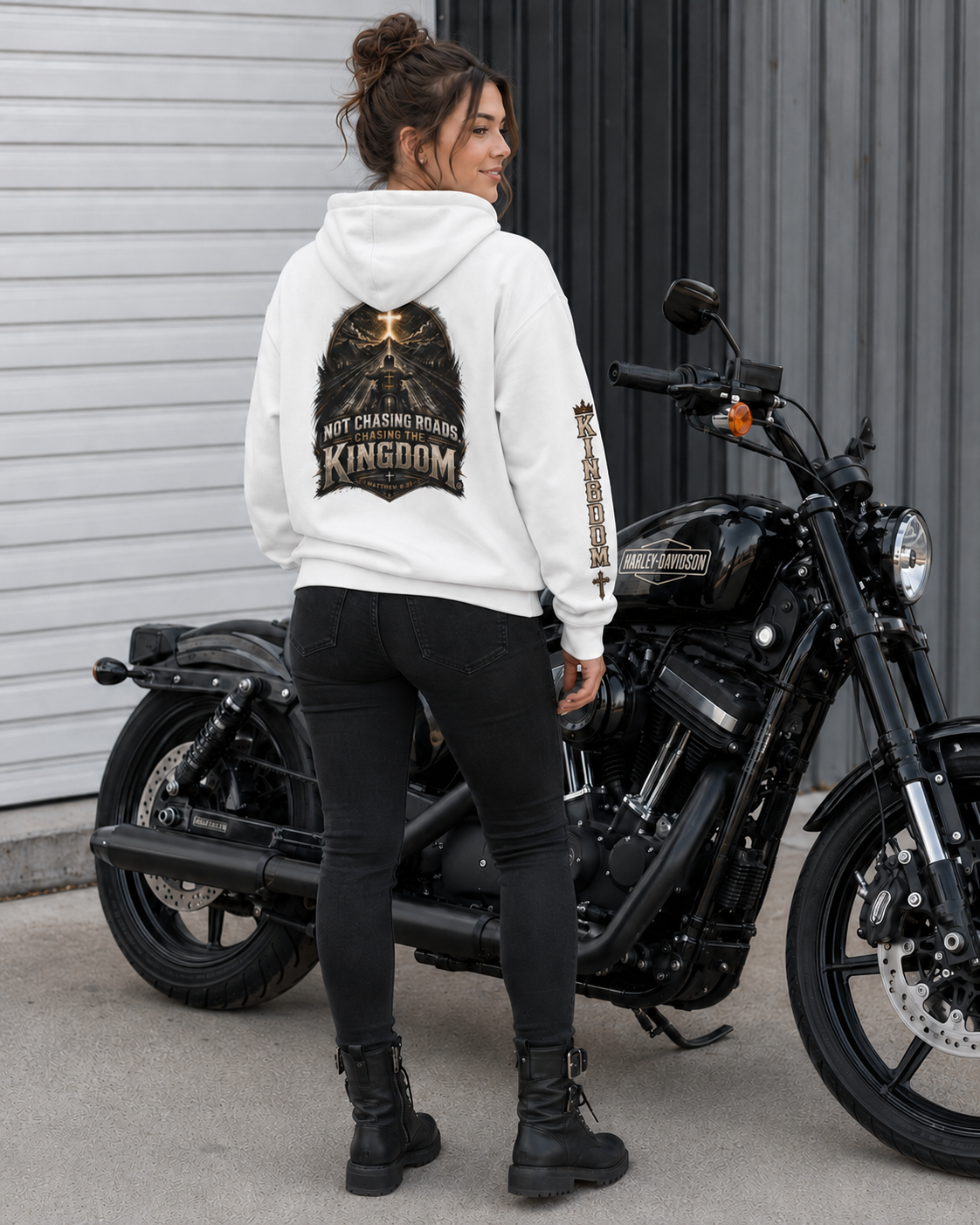 Kingdom Rider | Biker Hoodie
