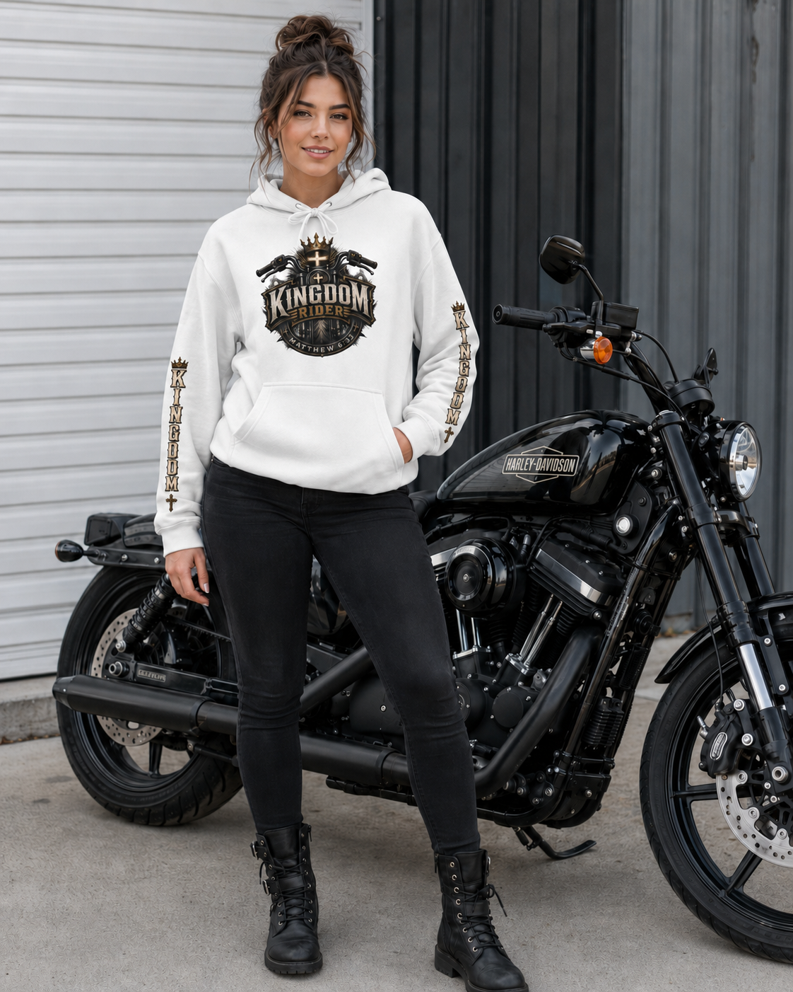 Kingdom Rider | Biker Hoodie